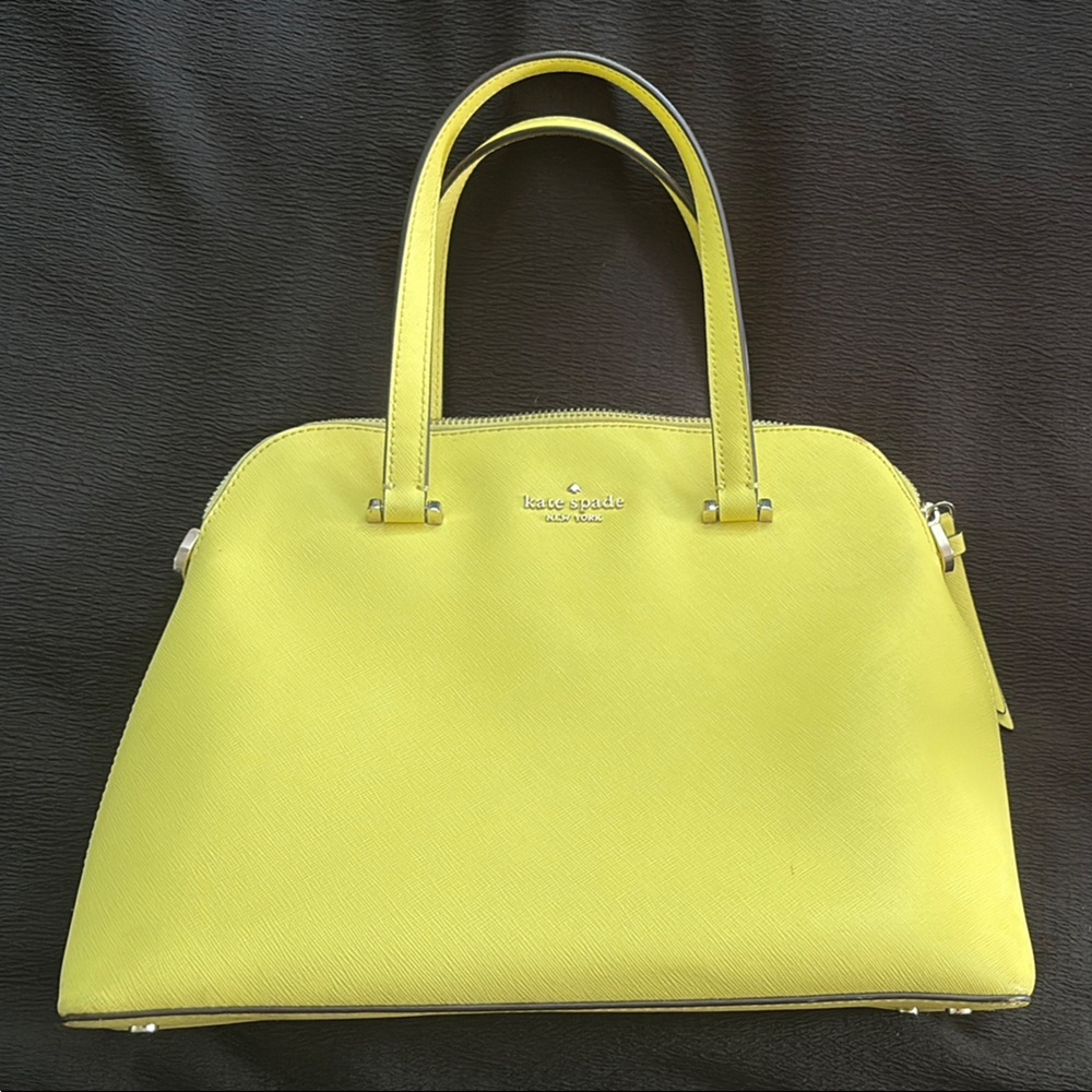 Kate Spade Lemon Yellow Shoulder Bag